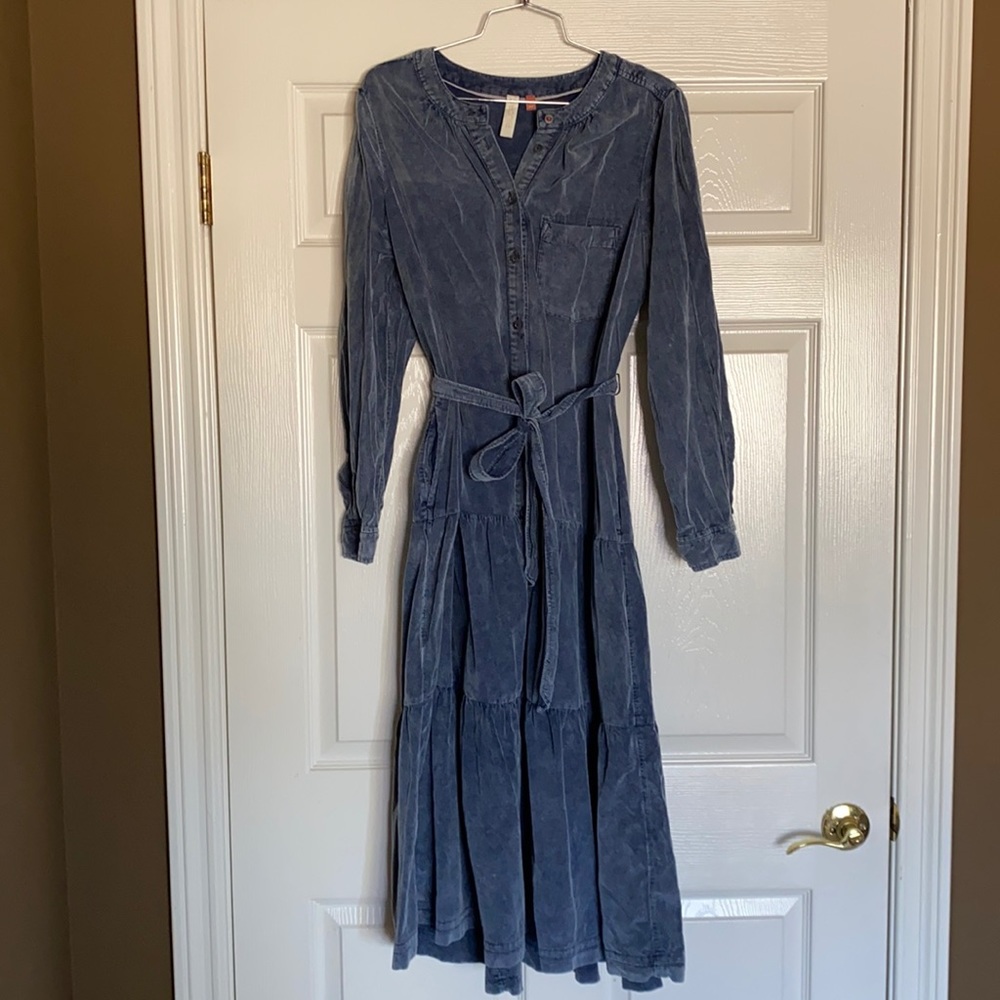 Anthropologie prairie dress